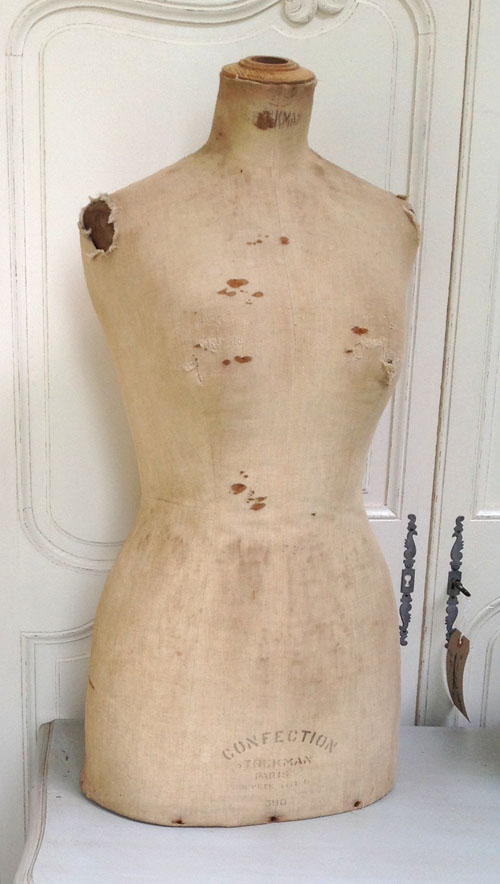 OLD FRENCH STOCKMAN MANNEQUIN